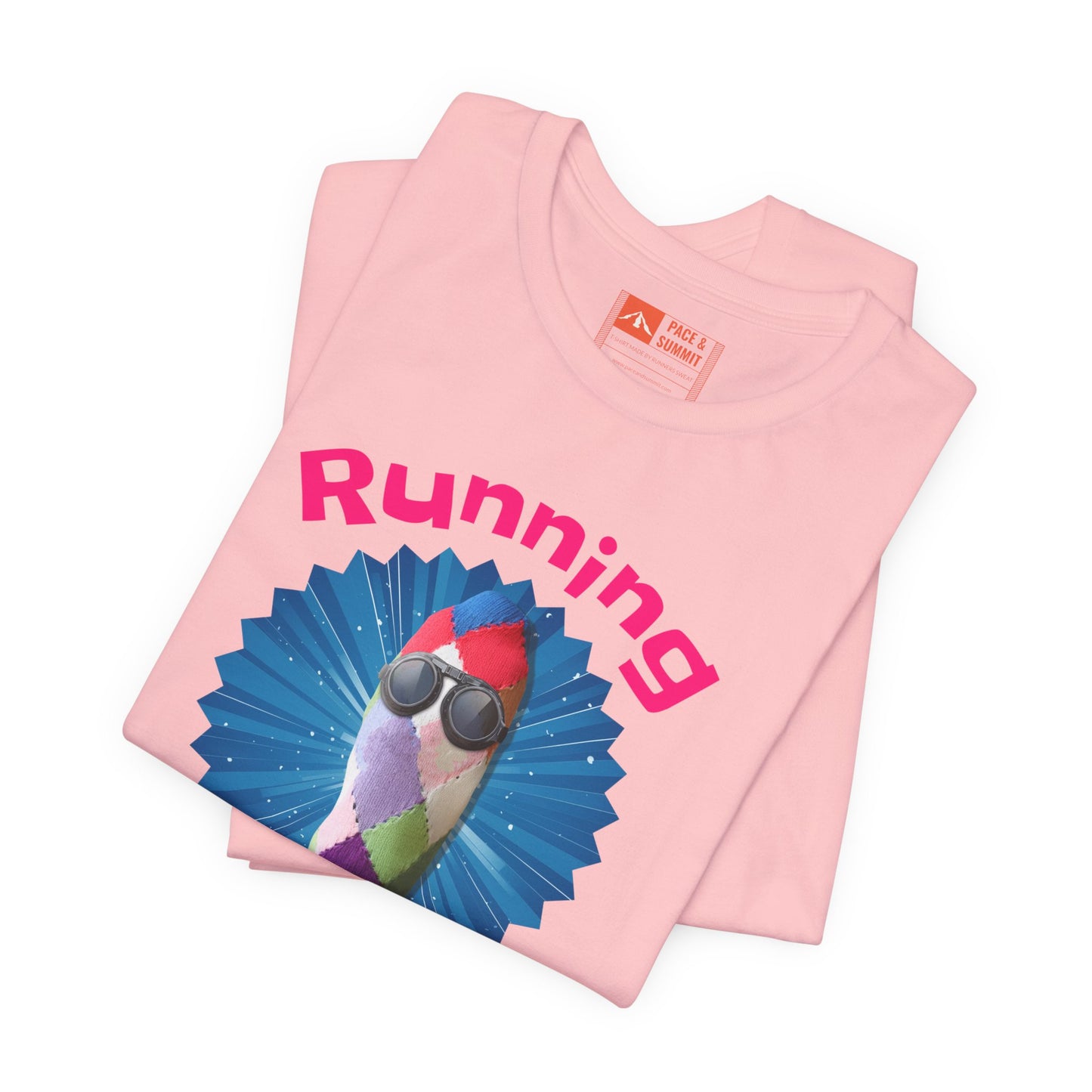 Pink | 'Running Sucks' Funny Anti-Running Graphic Tee