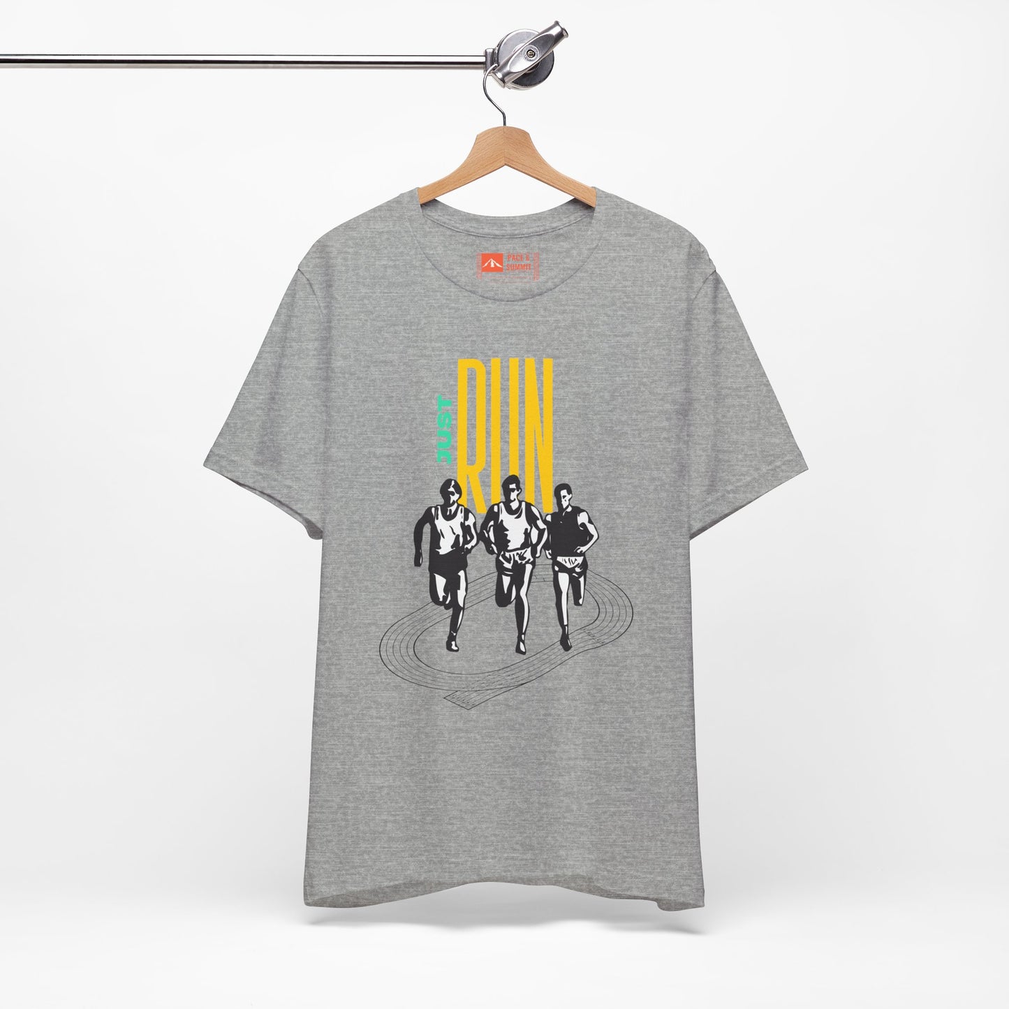 'Just Run' Retro Runners Track Graphic Tee