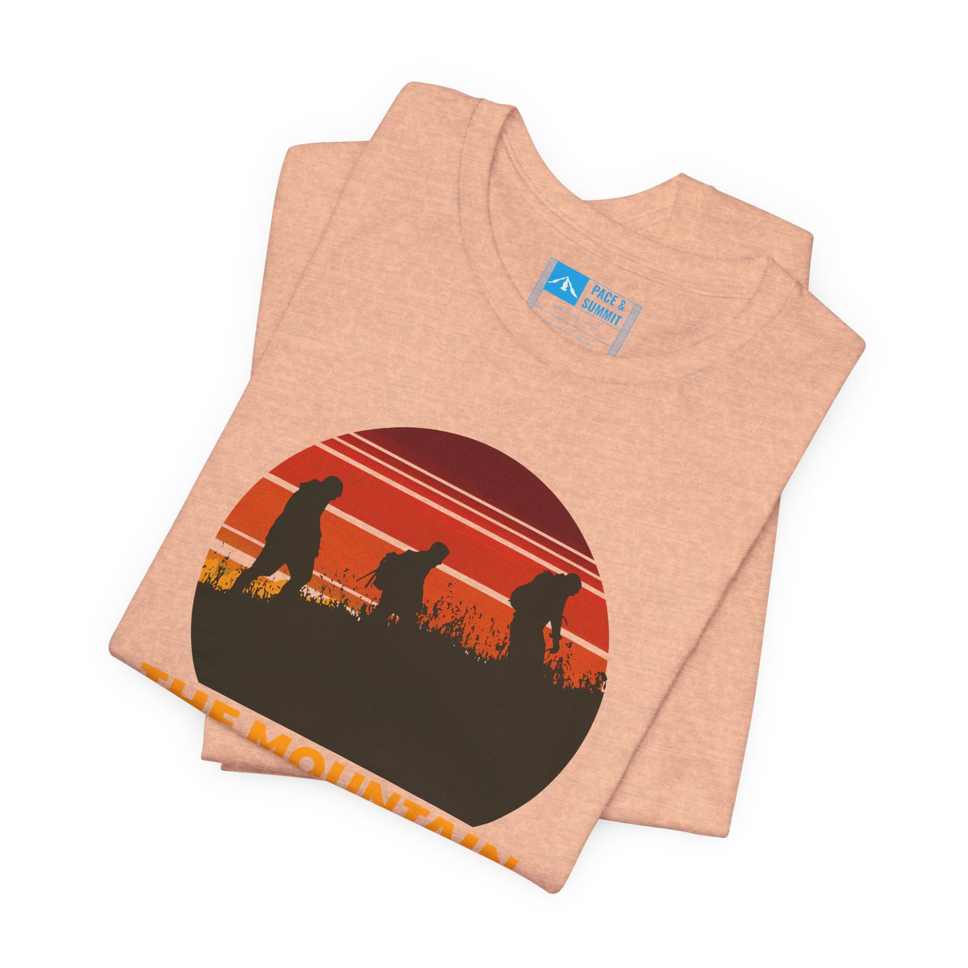 Heather Peach | 'The Mountain Is My Therapy' Hiking Tee