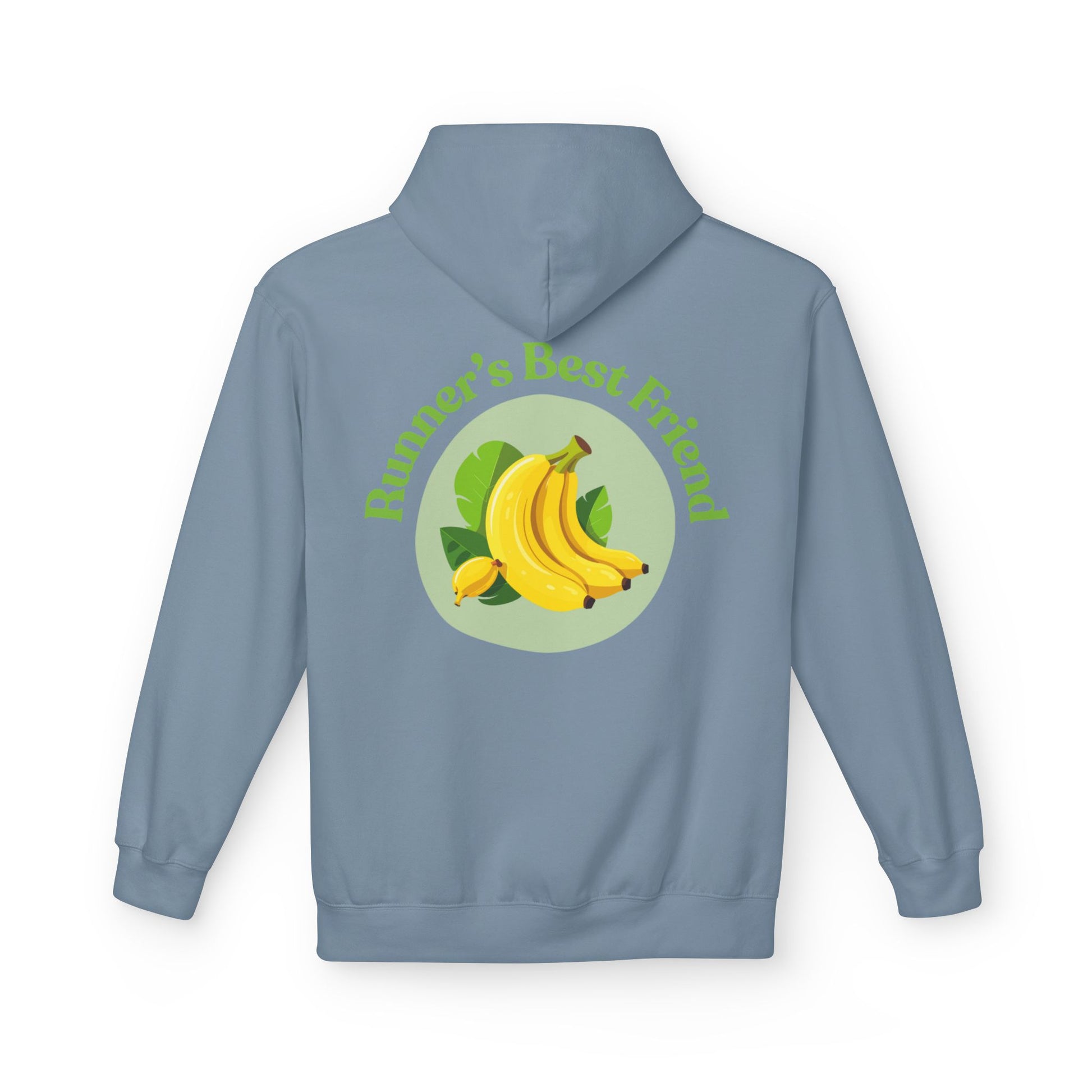 Stone Blue | 'Runner's Best Friend' Banana Graphic Hoodie