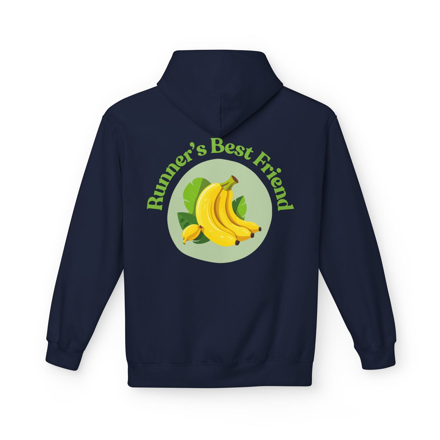 Navy | 'Runner's Best Friend' Banana Graphic Hoodie