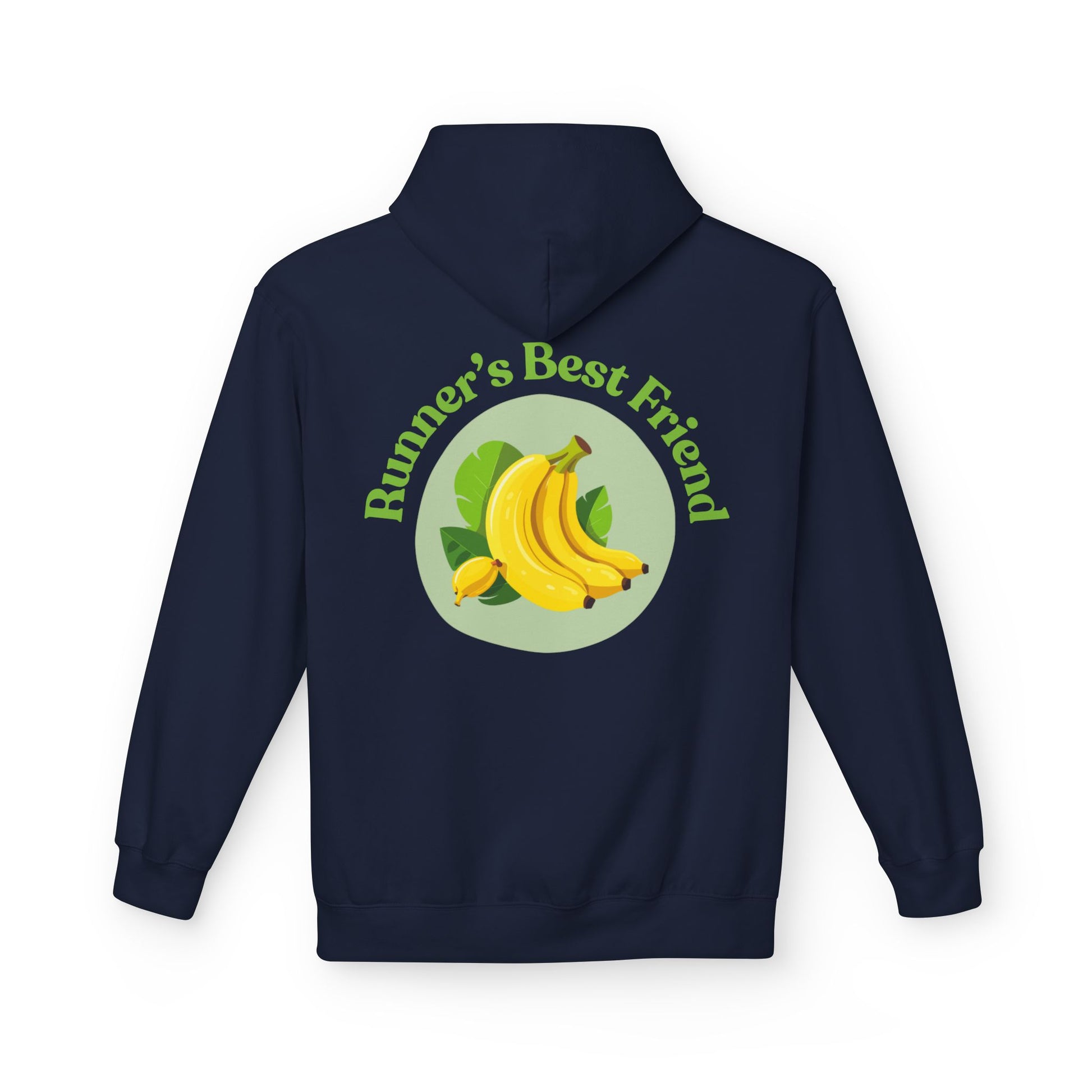 Navy | 'Runner's Best Friend' Banana Graphic Hoodie