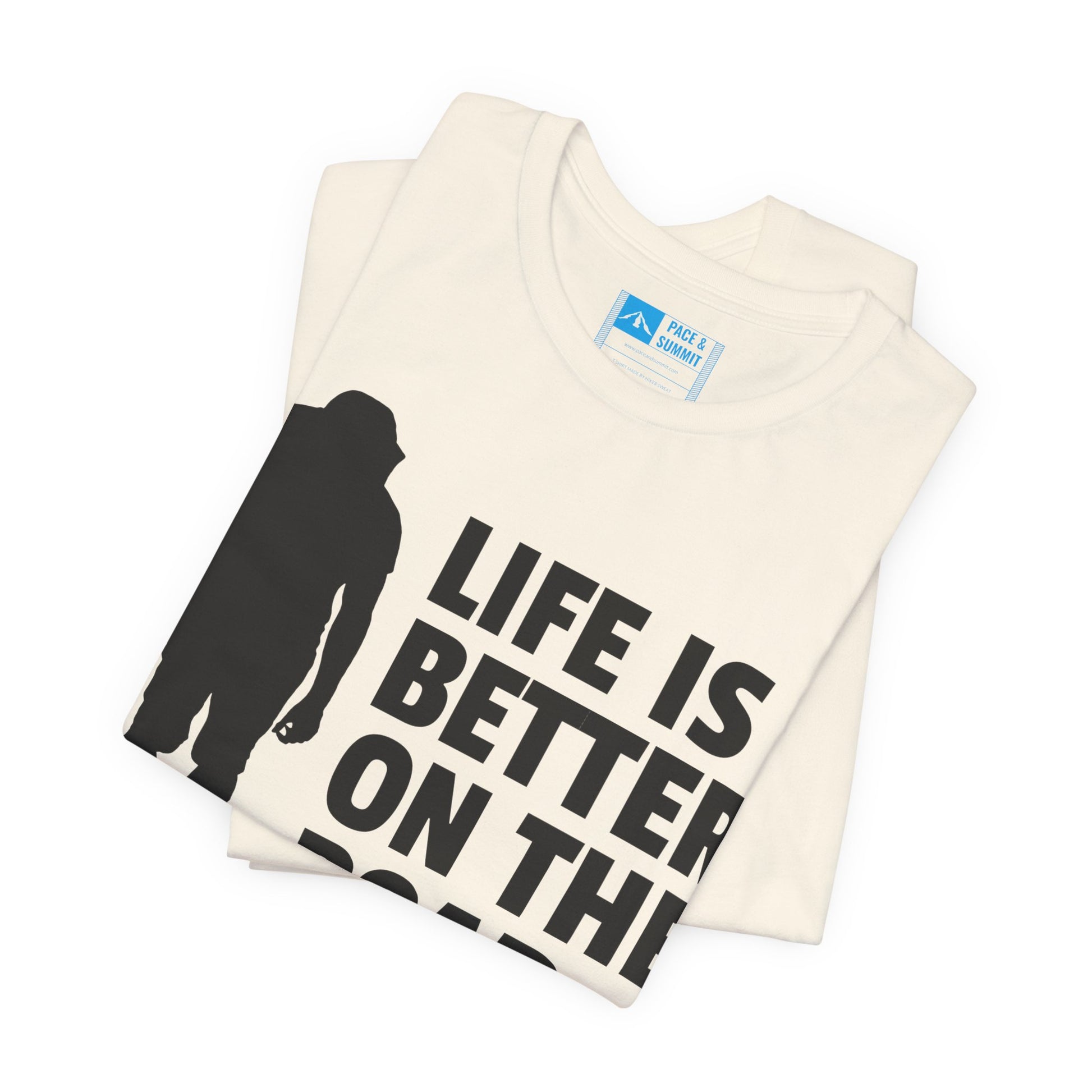 Natural | 'Life Is Better On The Road' Adventure Travel Graphic Tee