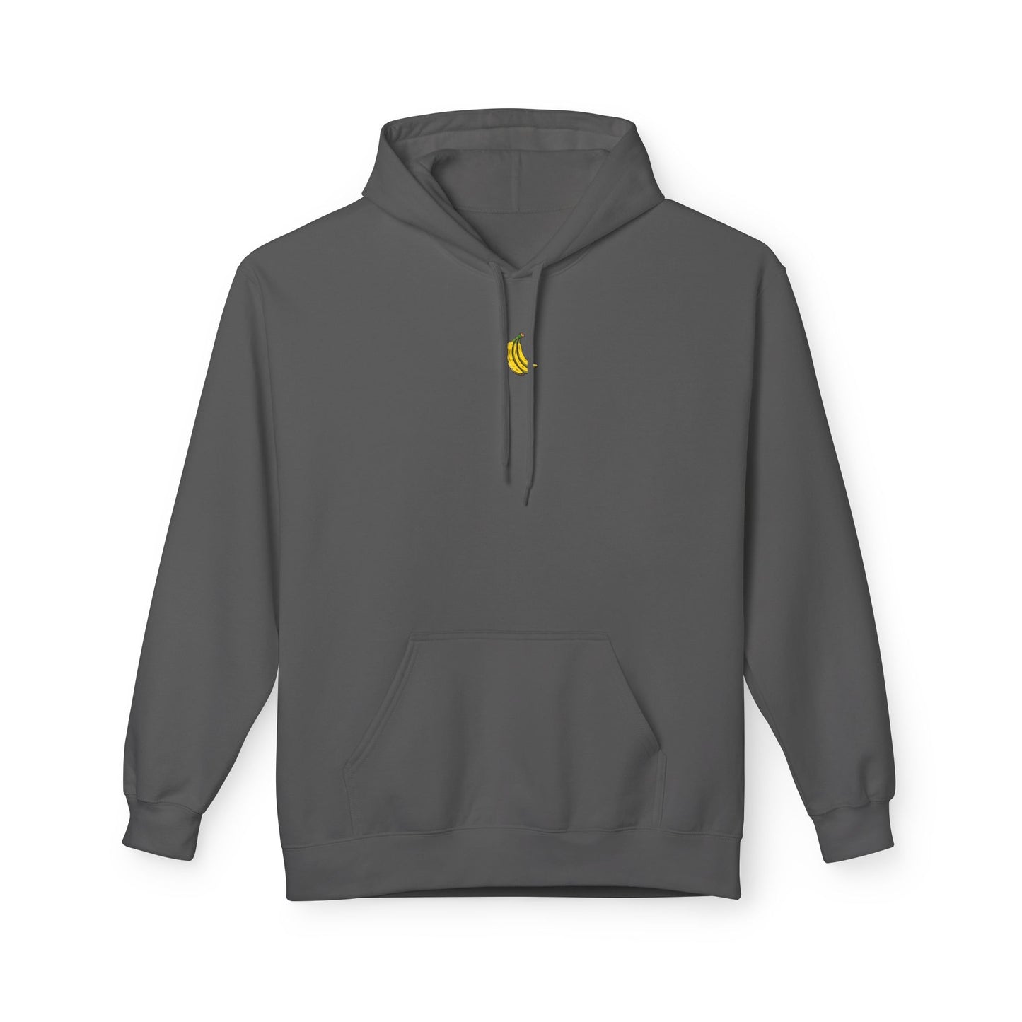 Dark Heather | 'Runner's Best Friend' Banana Graphic Hoodie