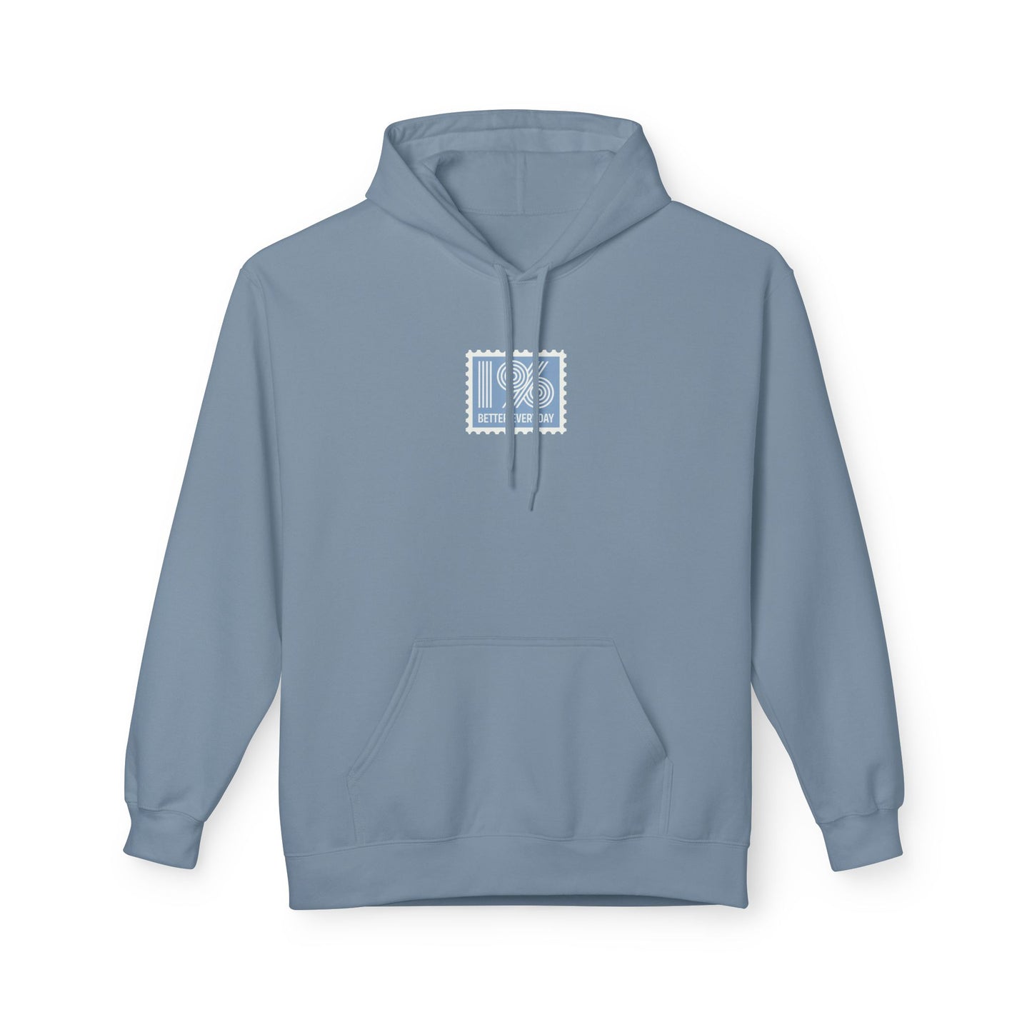 Stone Blue | 'Lift Rest Repeat' Gym Motivation Fitness Hoodie