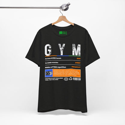Black | 'A Price To Pay' Gym Culture Aesthetic Fashion Tee