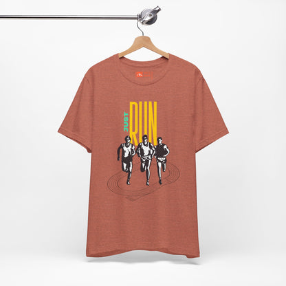 'Just Run' Retro Runners Track Graphic Tee