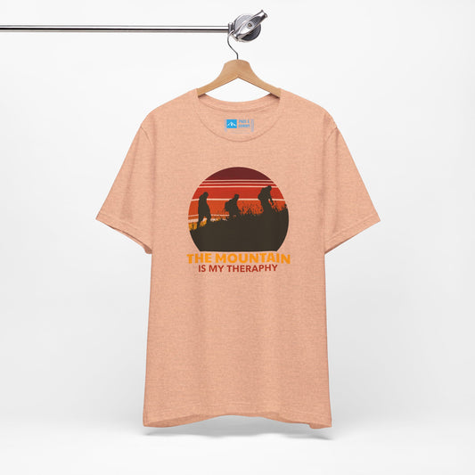 Heather Peach | 'The Mountain Is My Therapy' Hiking Tee