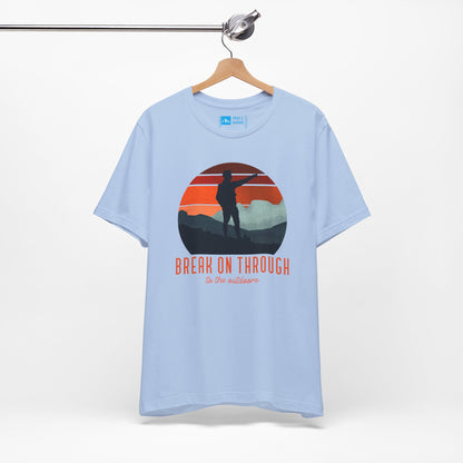 Tropical Blue | 'Break On Through' Vintage Peak Streetwear Tee