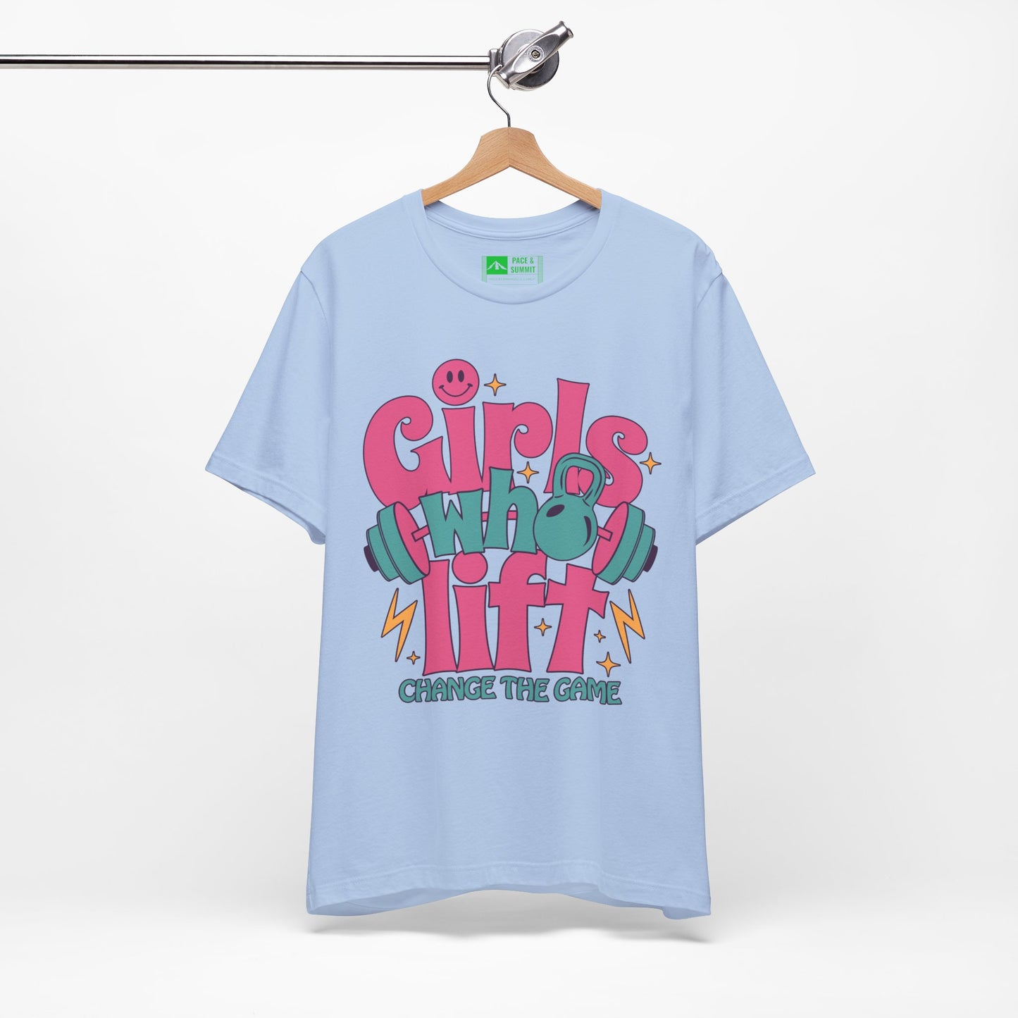 Tropical Blue | 'Change The Game' Women's Weightlifting Statement Tee