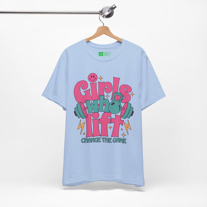 Tropical Blue | 'Change The Game' Women's Weightlifting Statement Tee
