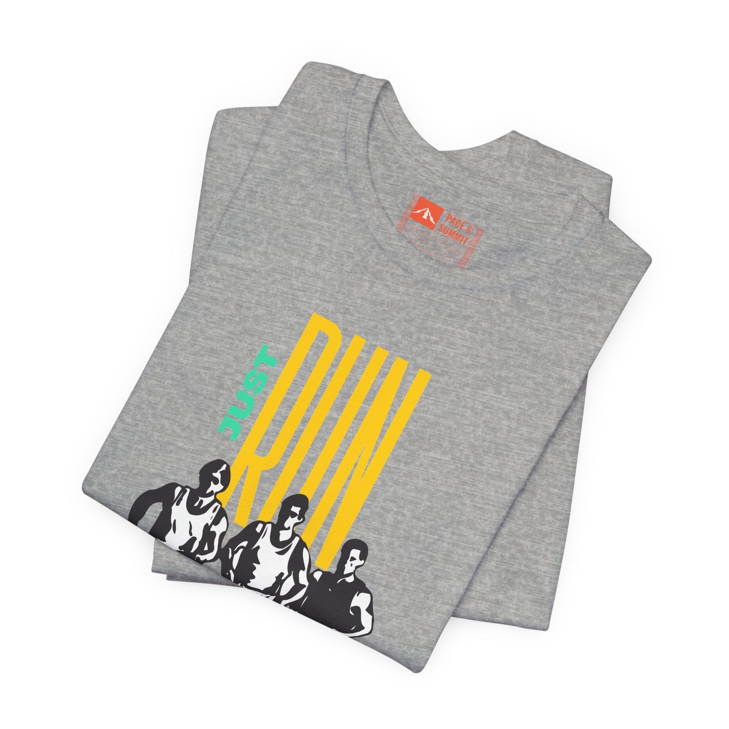 'Just Run' Retro Runners Track Graphic Tee