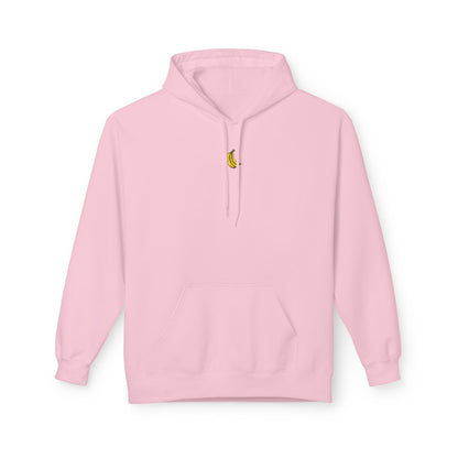 Pink | 'Runner's Best Friend' Banana Graphic Hoodie