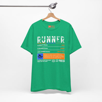 Green | 'A Price To Pay' Ironic Running Fashion Tee