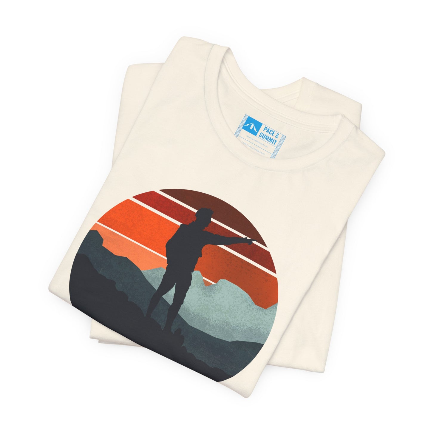 Natural | 'Break On Through' Vintage Peak Streetwear Tee