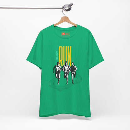 'Just Run' Retro Runners Track Graphic Tee