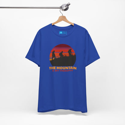 Royal Blue | 'The Mountain Is My Therapy' Hiking Tee