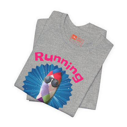 Gray | 'Running Sucks' Funny Anti-Running Graphic Tee