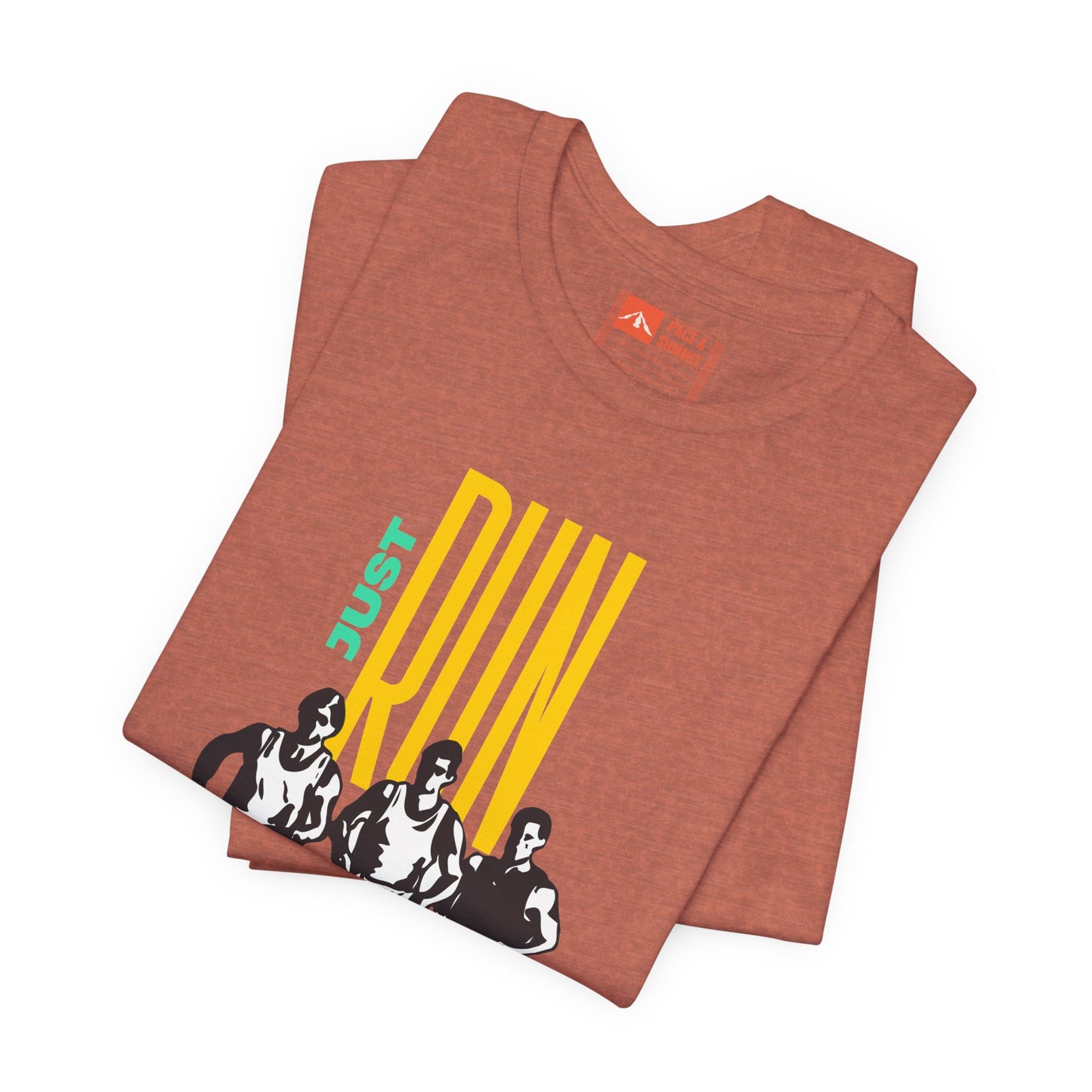 'Just Run' Retro Runners Track Graphic Tee