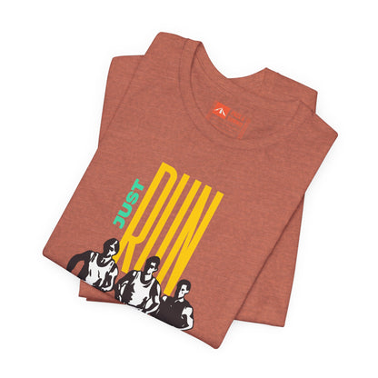 'Just Run' Retro Runners Track Graphic Tee