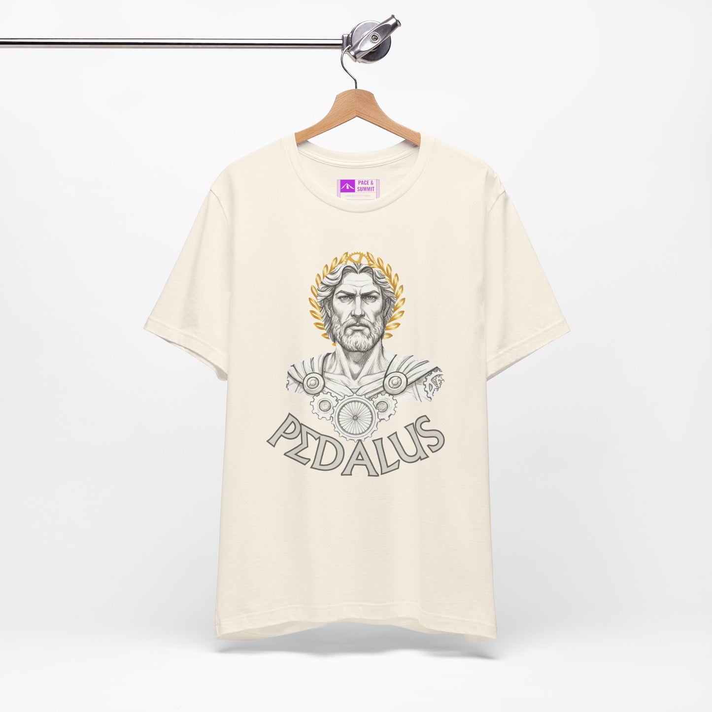 Natural  | 'Pedalus Roman Warrior' Vintage Gladiator Graphic Tee