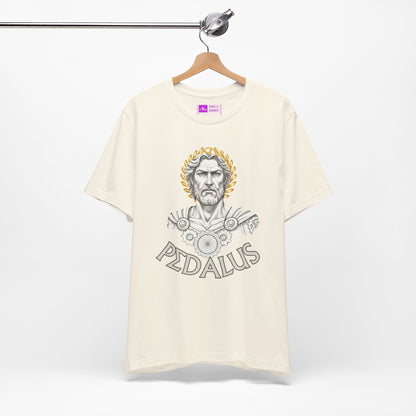Natural  | 'Pedalus Roman Warrior' Vintage Gladiator Graphic Tee