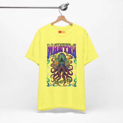 Yellow | 'Mantra Octopus' Psychedelic Spiritual Graphic Tee