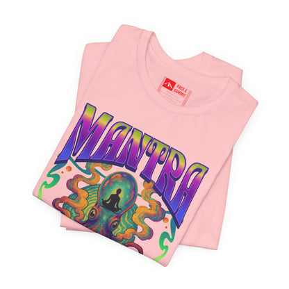 Pink | 'Mantra Octopus' Psychedelic Spiritual Graphic Tee