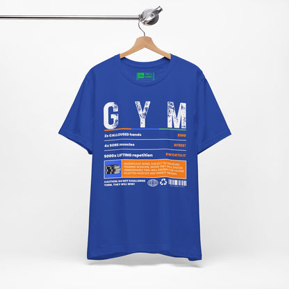 Royal Blue | 'A Price To Pay' Gym Culture Aesthetic Fashion Tee