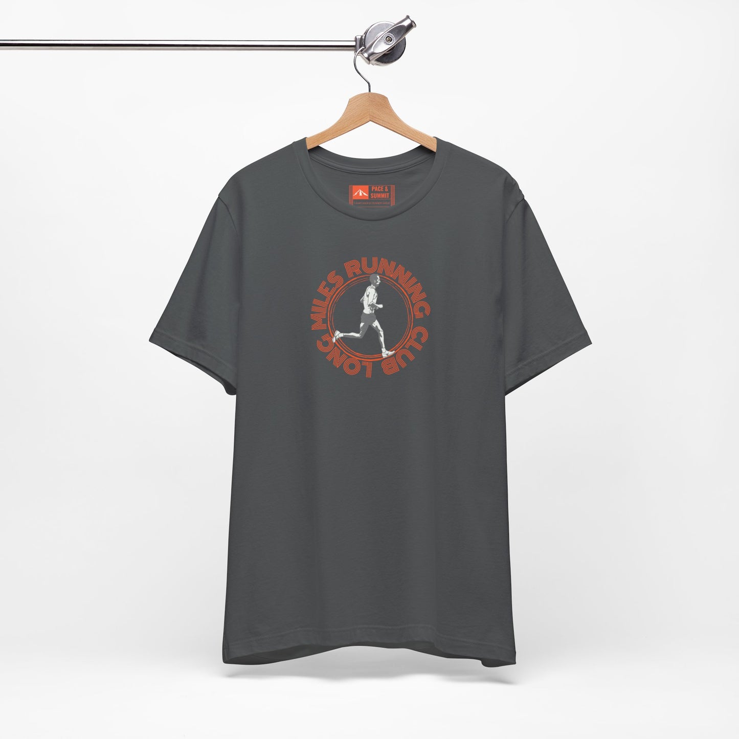 'Long Miles Running Club' Graphic Tee - Retro Runner T-Shirt & Vintage Athletic Wear