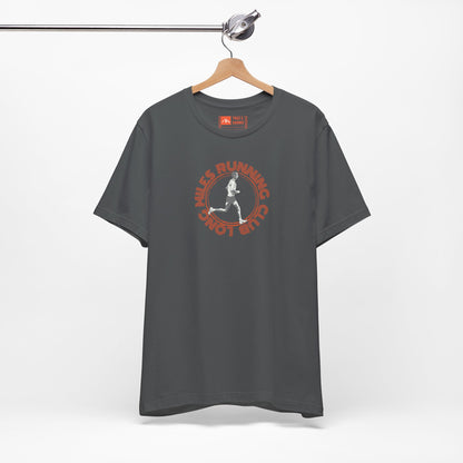 'Long Miles Running Club' Graphic Tee - Retro Runner T-Shirt & Vintage Athletic Wear