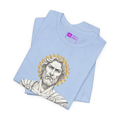 Tropical Blue | 'Pedalus Roman Warrior' Vintage Gladiator Graphic Tee