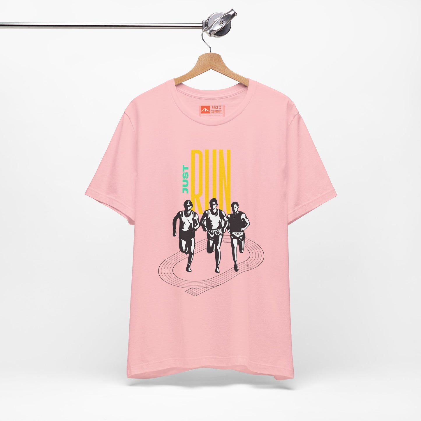 'Just Run' Retro Runners Track Graphic Tee