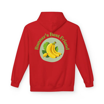 Red | 'Runner's Best Friend' Banana Graphic Hoodie