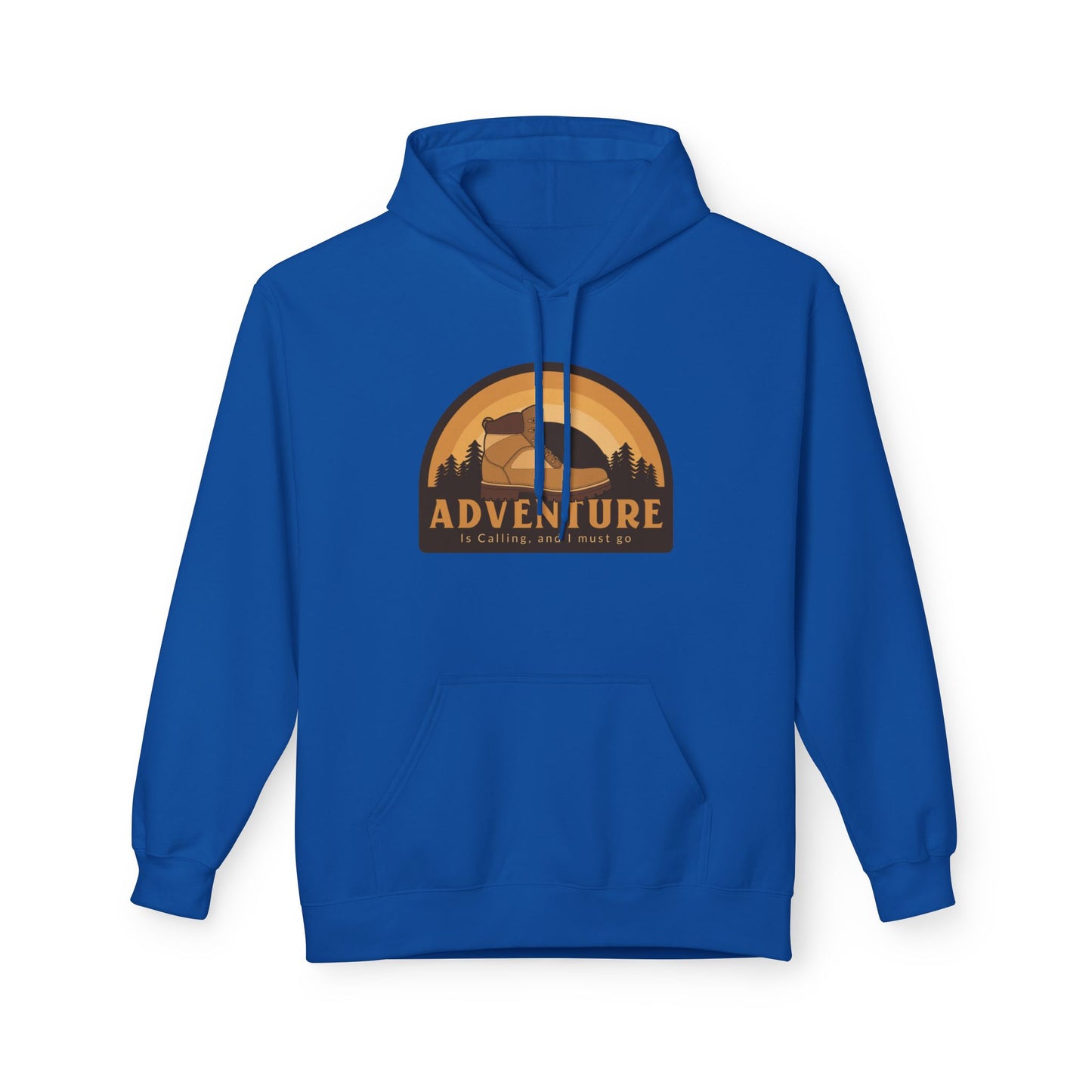 Royal | Adventure Patch' Vintage Outdoor Aesthetic Hoodie