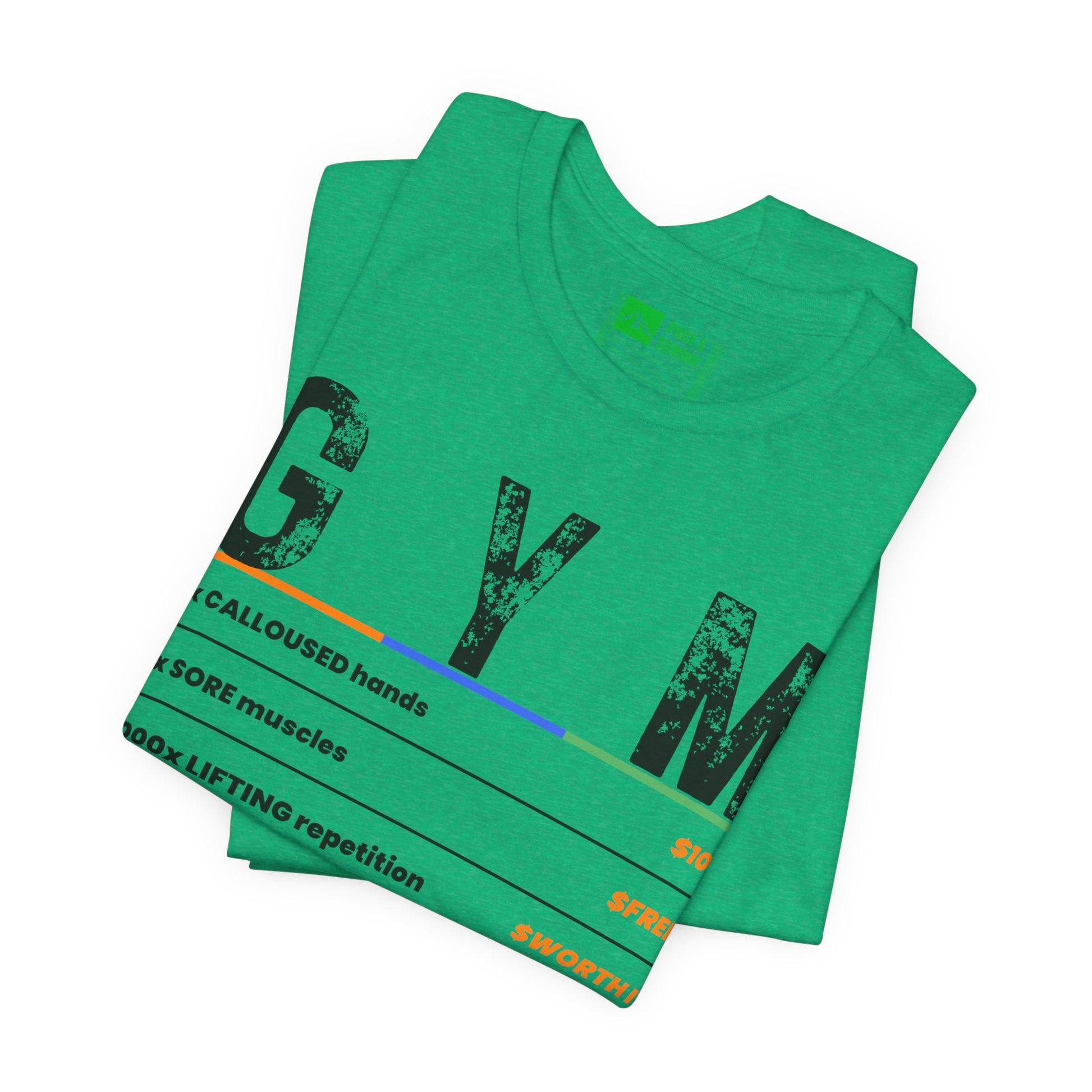 Green | 'A Price To Pay' Gym Culture Aesthetic Fashion Tee