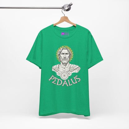 Green | 'Pedalus Roman Warrior' Vintage Gladiator Graphic Tee