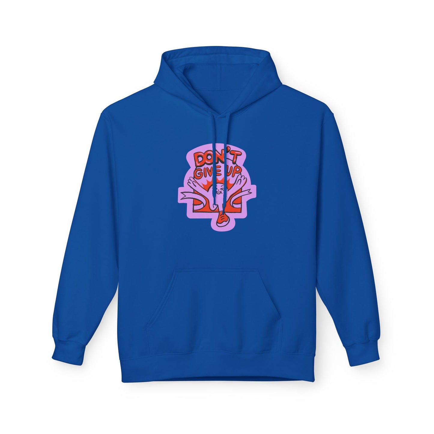 Royal | 'Don't Be Shy' Pink Retro Graphic Hoodie