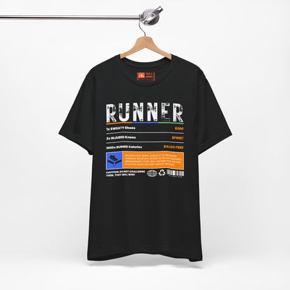 Black | 'A Price To Pay' Ironic Running Fashion Tee
