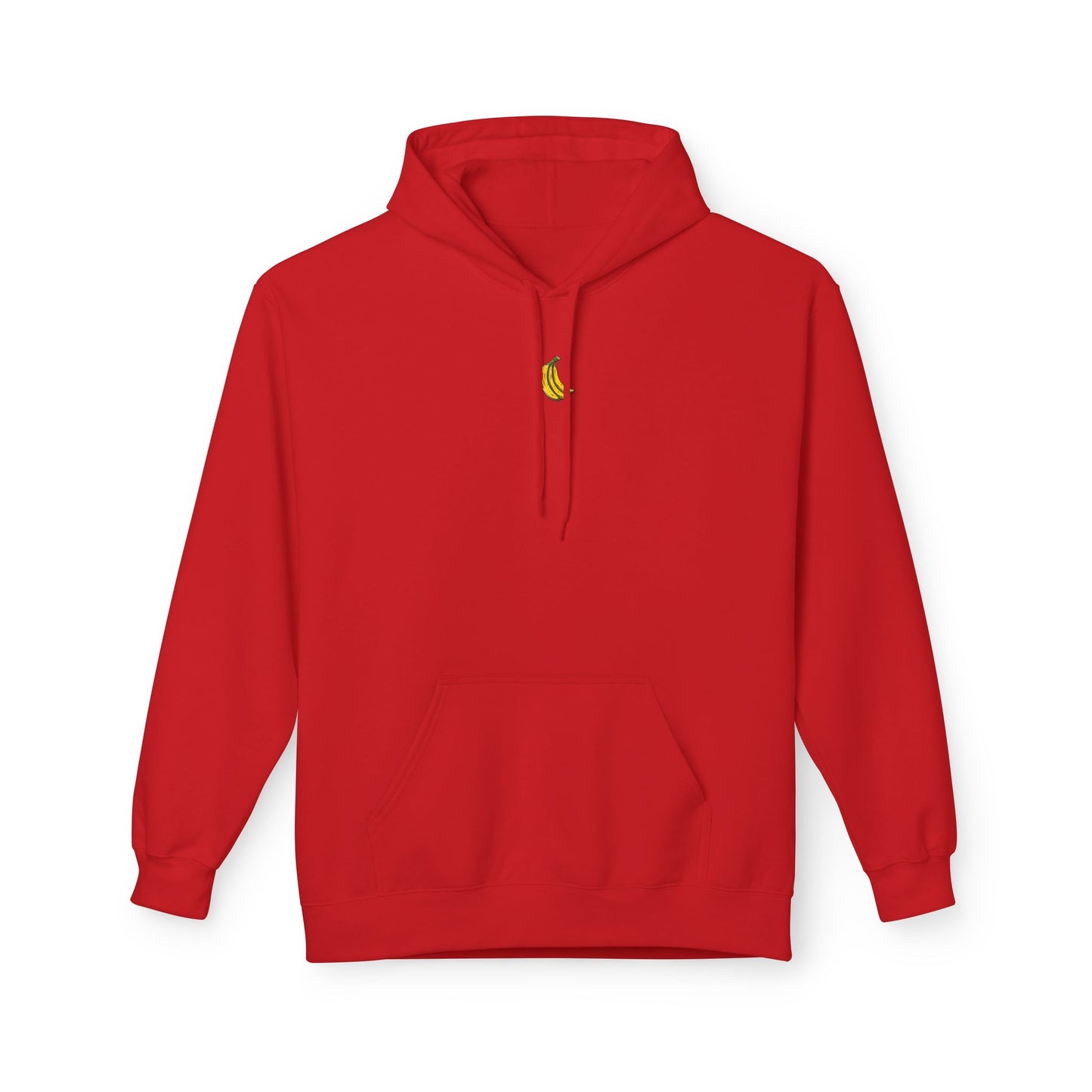 Red | 'Runner's Best Friend' Banana Graphic Hoodie
