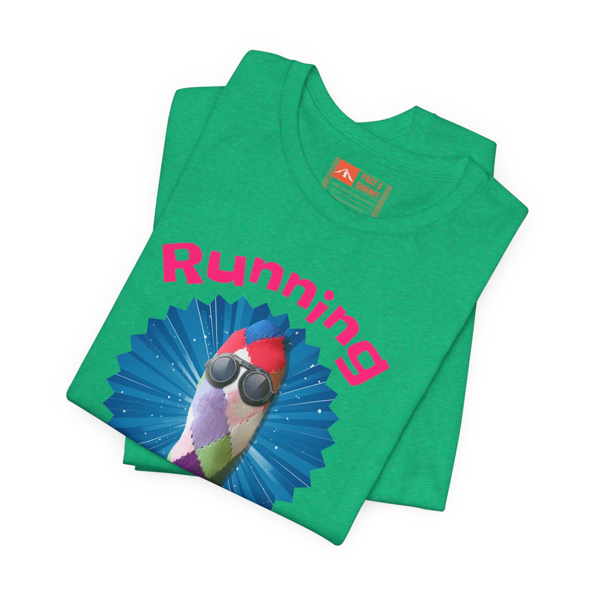 Green | 'Running Sucks' Funny Anti-Running Graphic Tee