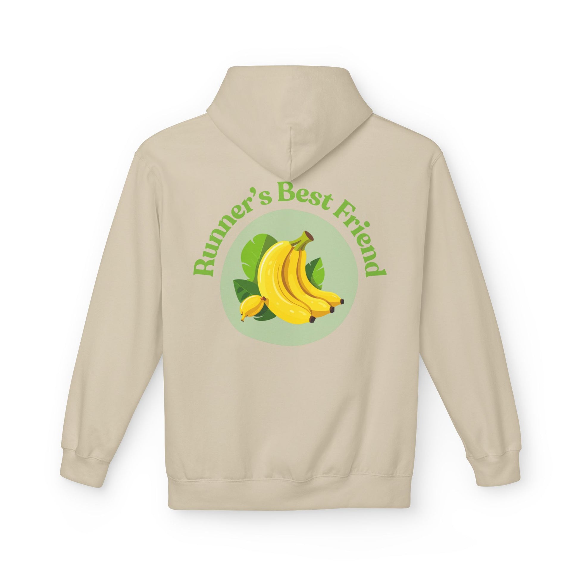 Sand | 'Runner's Best Friend' Banana Graphic Hoodie