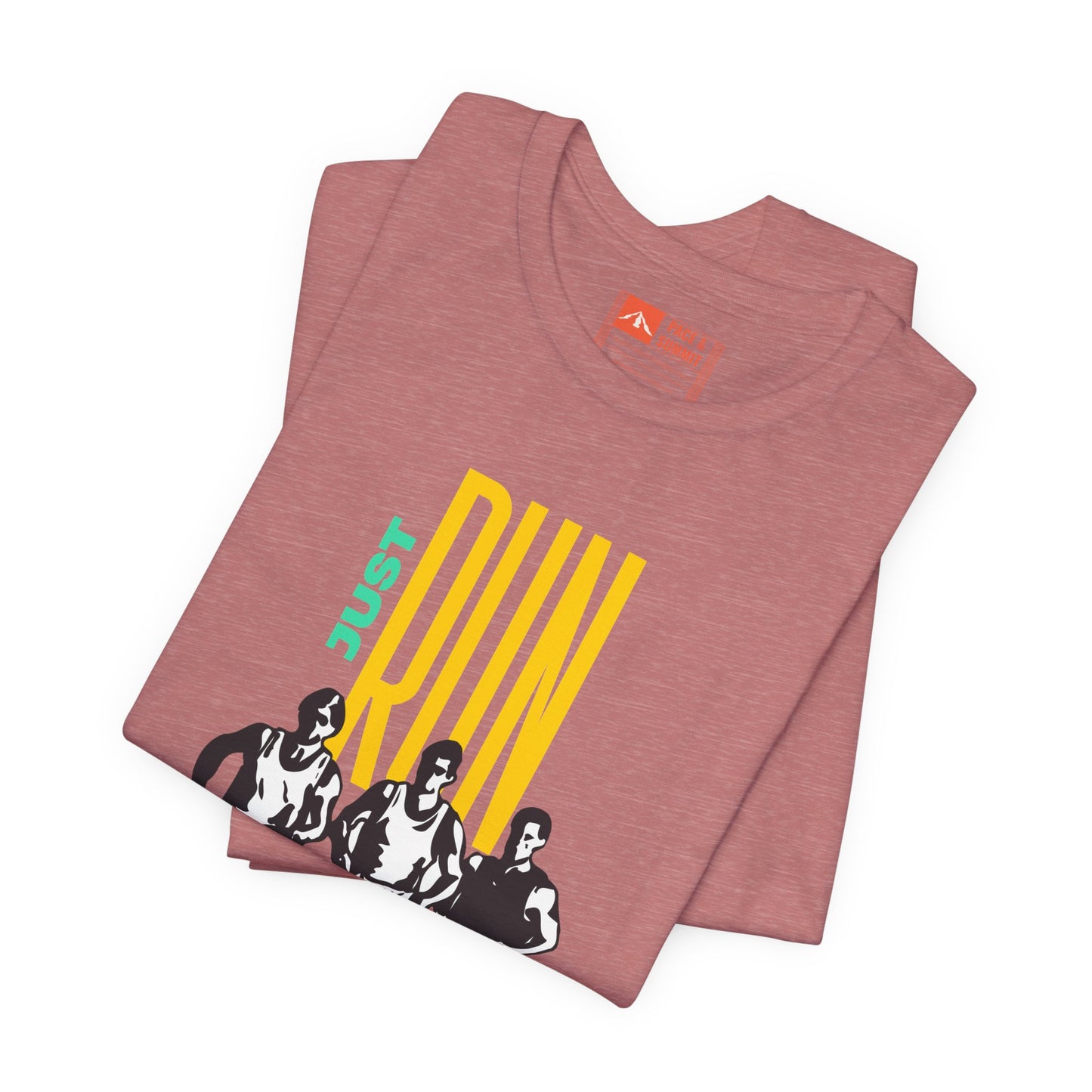 'Just Run' Retro Runners Track Graphic Tee