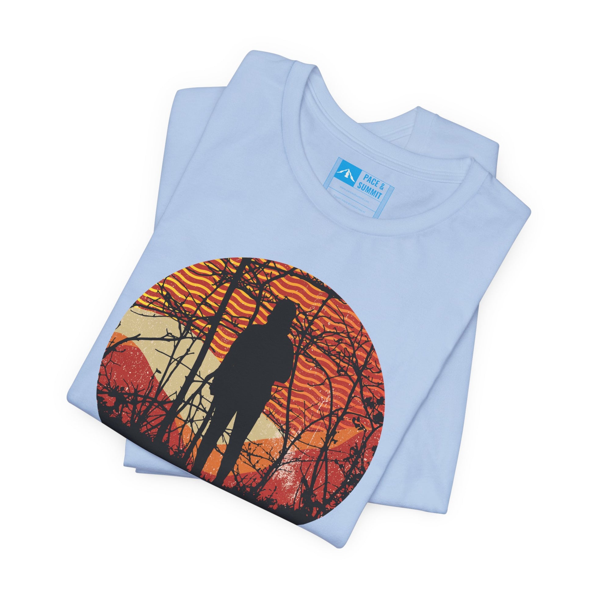 Tropical Blue | 'Into the Forest I Go' Hiking Adventure Graphic Tee