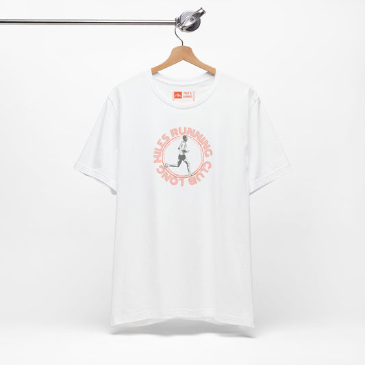 'Long Miles Running Club' Graphic Tee - Retro Runner T-Shirt & Vintage Athletic Wear