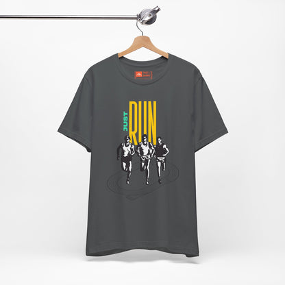 'Just Run' Retro Runners Track Graphic Tee