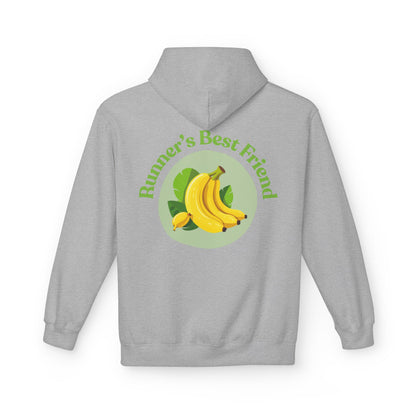 Silver | 'Runner's Best Friend' Banana Graphic Hoodie