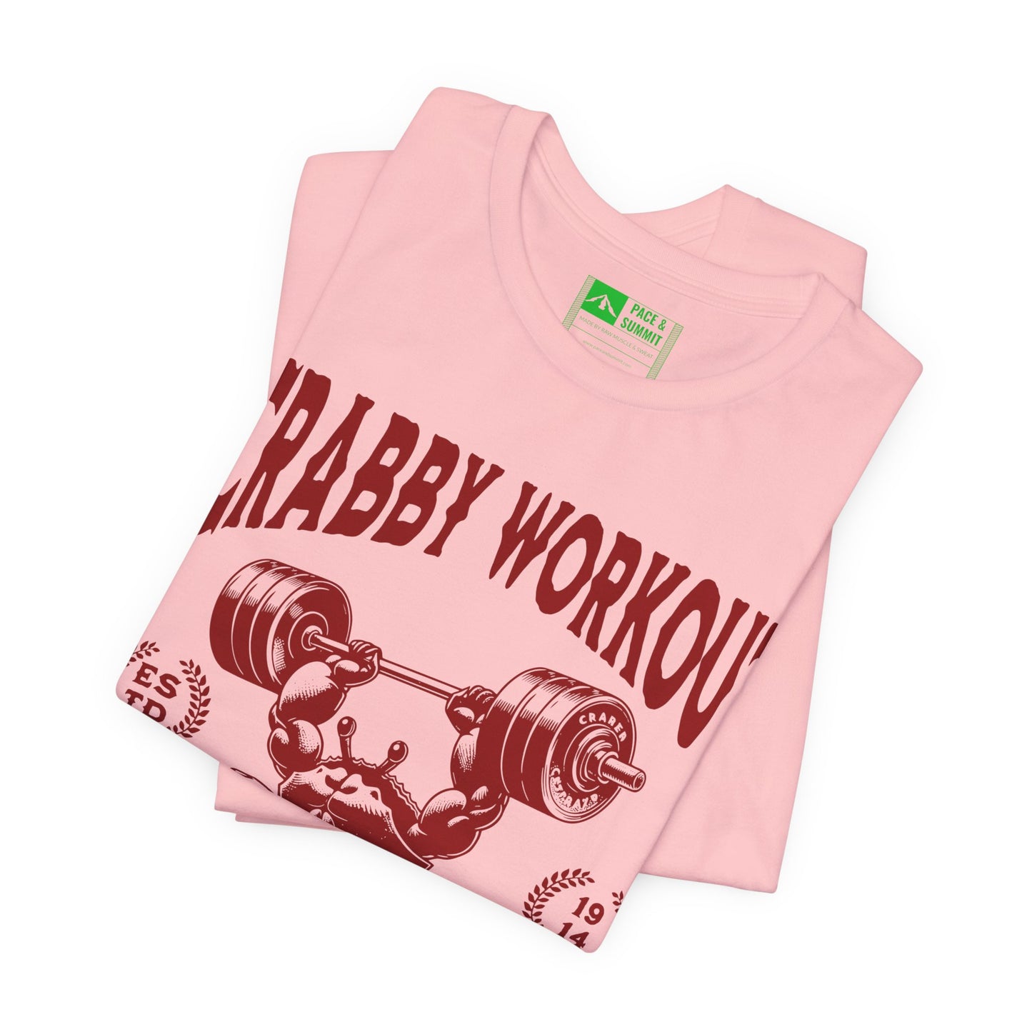 Pink | 'Hard Shell' Ironic Gym Culture Fashion Tee