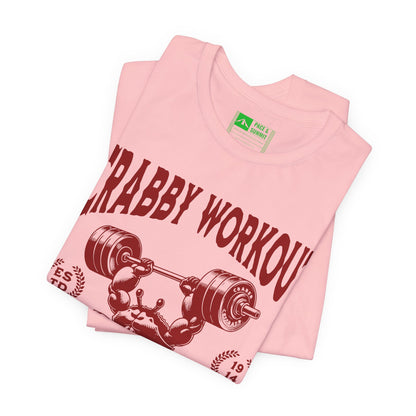Pink | 'Hard Shell' Ironic Gym Culture Fashion Tee