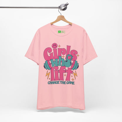Pink | 'Change The Game' Women's Weightlifting Statement Tee
